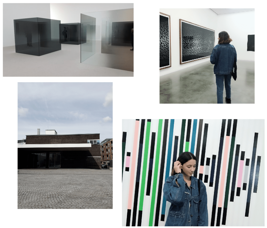 white cube gallery